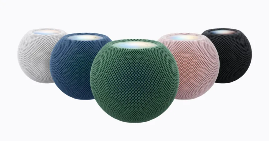 ألوان HomePod mini 2 الخمسة