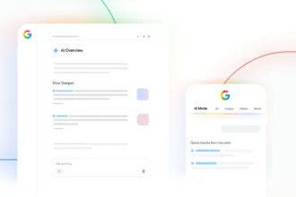تحديثات جوجل لبحث AI Mode وAI Overviews