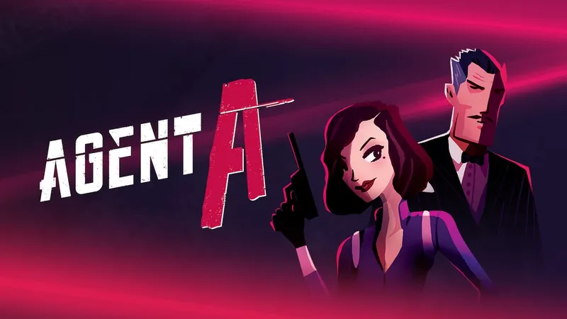 لعبة Agent A: A puzzle in disguise مجانًا على Epic Games Store