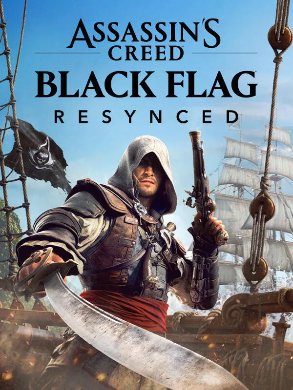 غلاف لعبة أساسنز كريد 4: بلاك فلاج ريسينكد (Assassin's Creed Black Flag Resynced)
