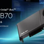 ASUS تطلق أول كرت Intel Arc بذاكرة 32GB
