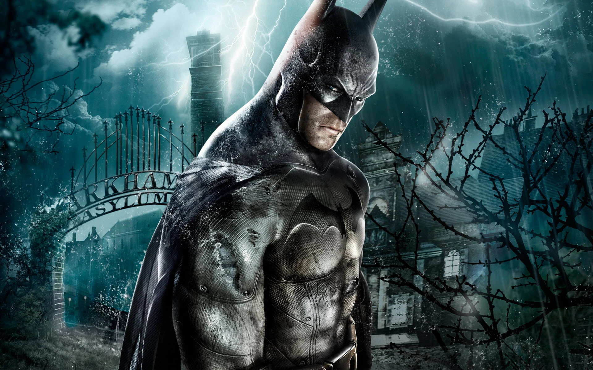 صورة من لعبة Batman: Arkham Asylum