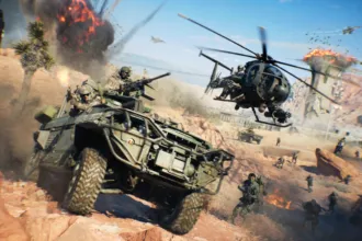 لقطة رسمية من لعبة Battlefield 6 على متجر Steam