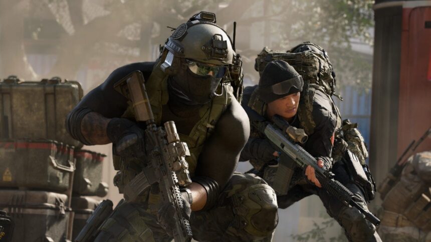 لقطة رسمية من اللعب الجماعي في Call of Duty Modern Warfare 4