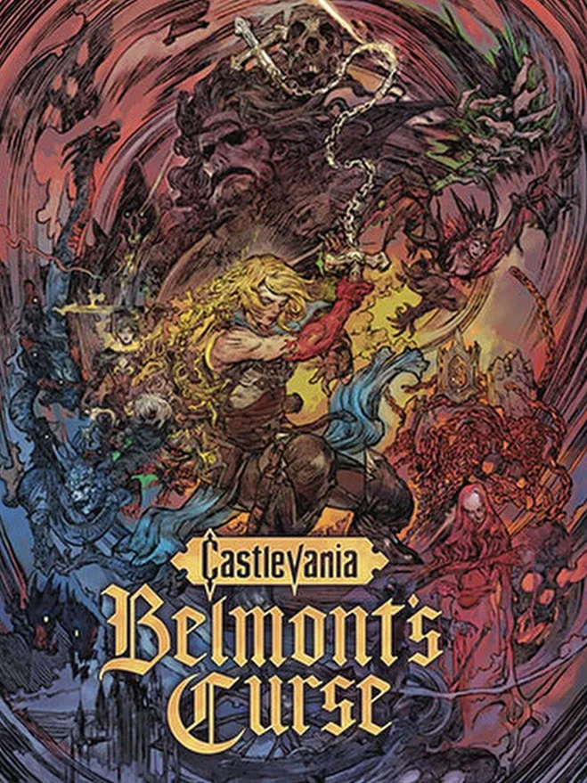 غلاف لعبة Castlevania: Belmont's Curse — غلاف بديل 2