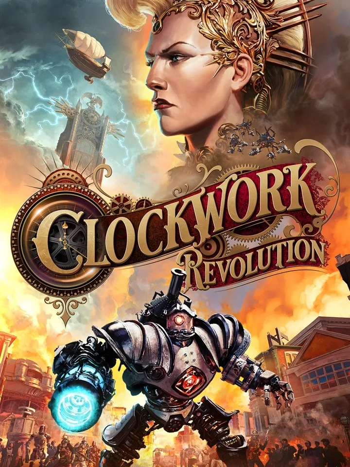 غلاف لعبة كلوك وورك ريفولوشن (Clockwork Revolution)