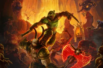 الملصق الرسمي للعبة DOOM Eternal — أبرز ألعاب Prime Gaming المجانية في أكتوبر 2026