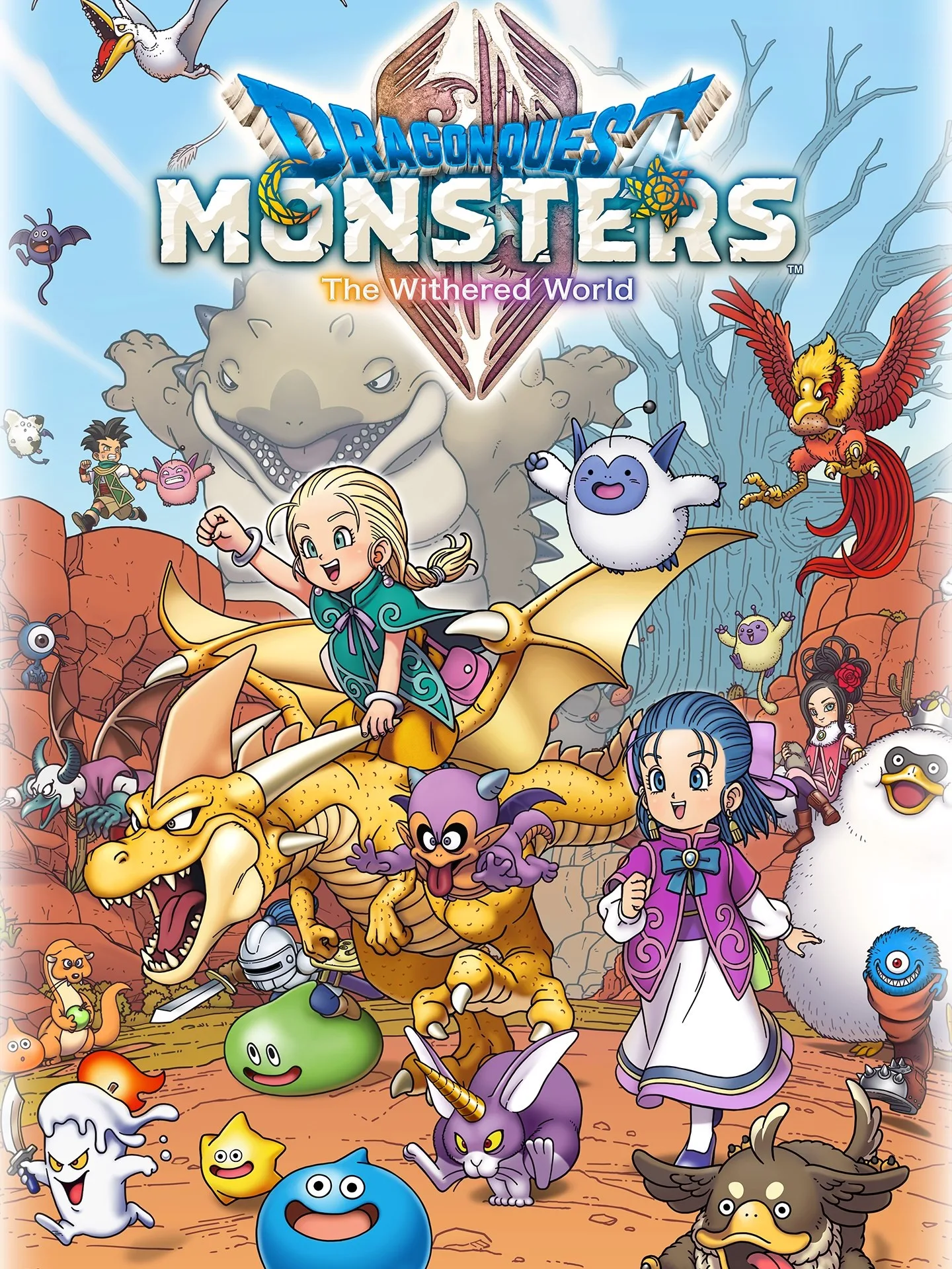 غلاف لعبة Dragon Quest Monsters: The Withered World