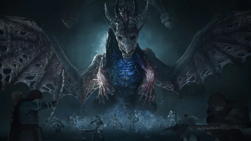 لقطة رسمية من توسعة Dragon's Dogma 2: Dark Arisen
