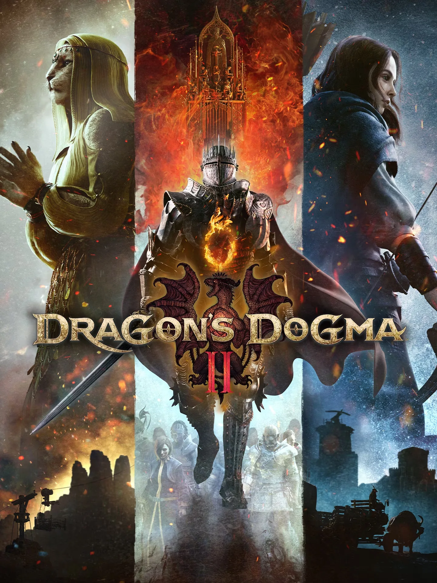 غلاف لعبة دراجونز دوجما 2 (Dragon's Dogma II)