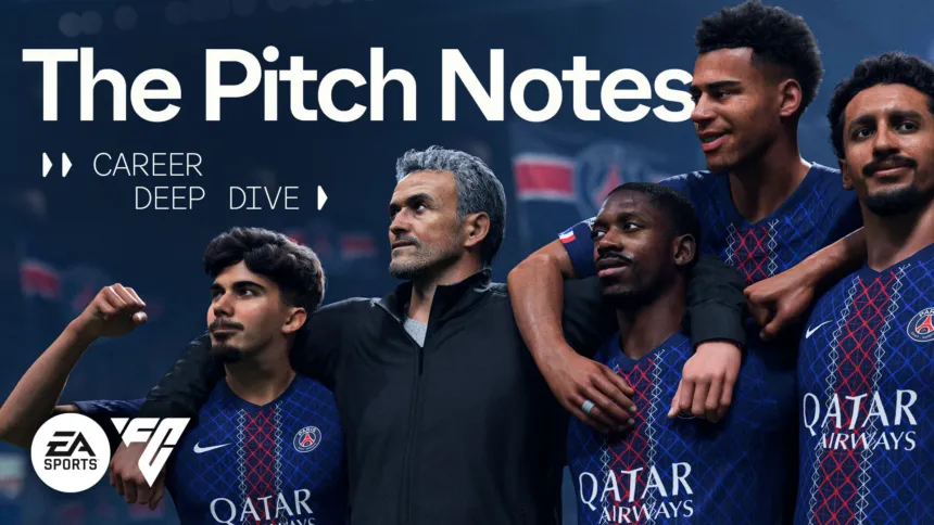 لقطة رسمية من لعبة EA Sports FC