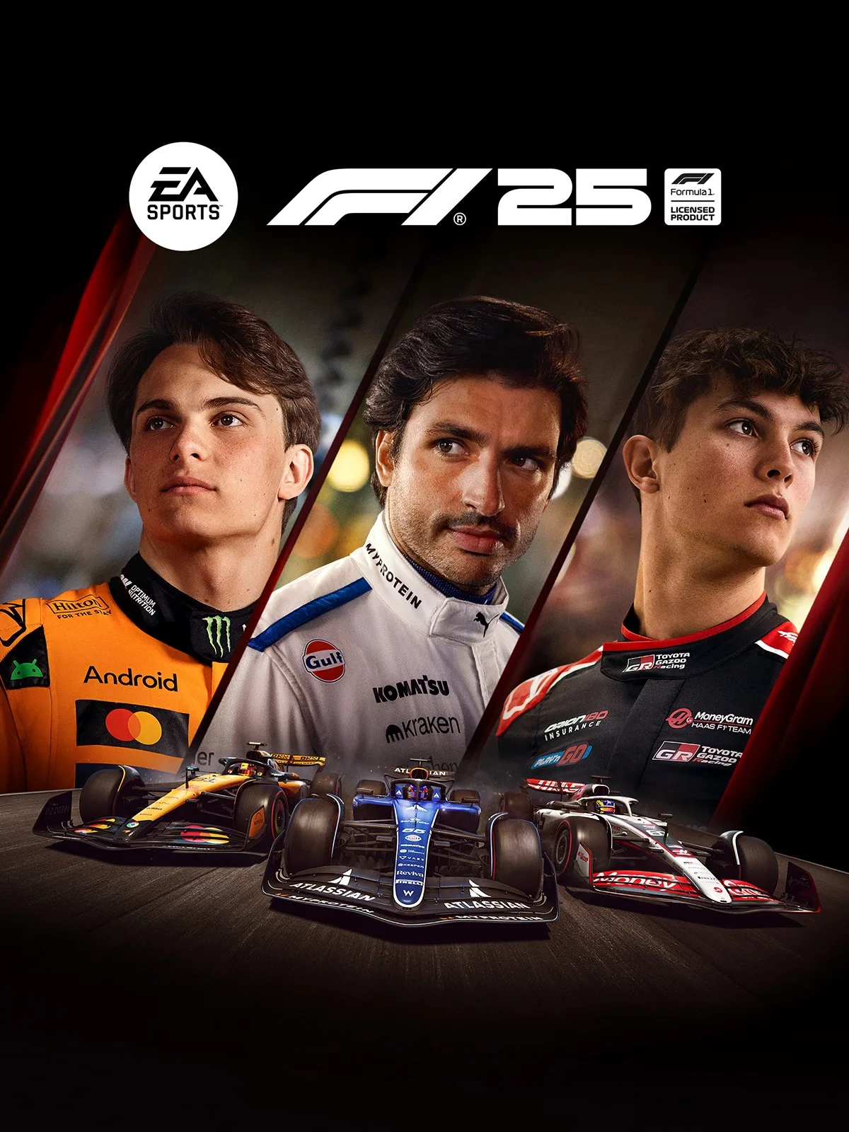 غلاف لعبة F1 25