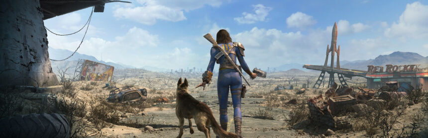صورة فنية رسمية للعبة Fallout 4 من Bethesda Game Studios