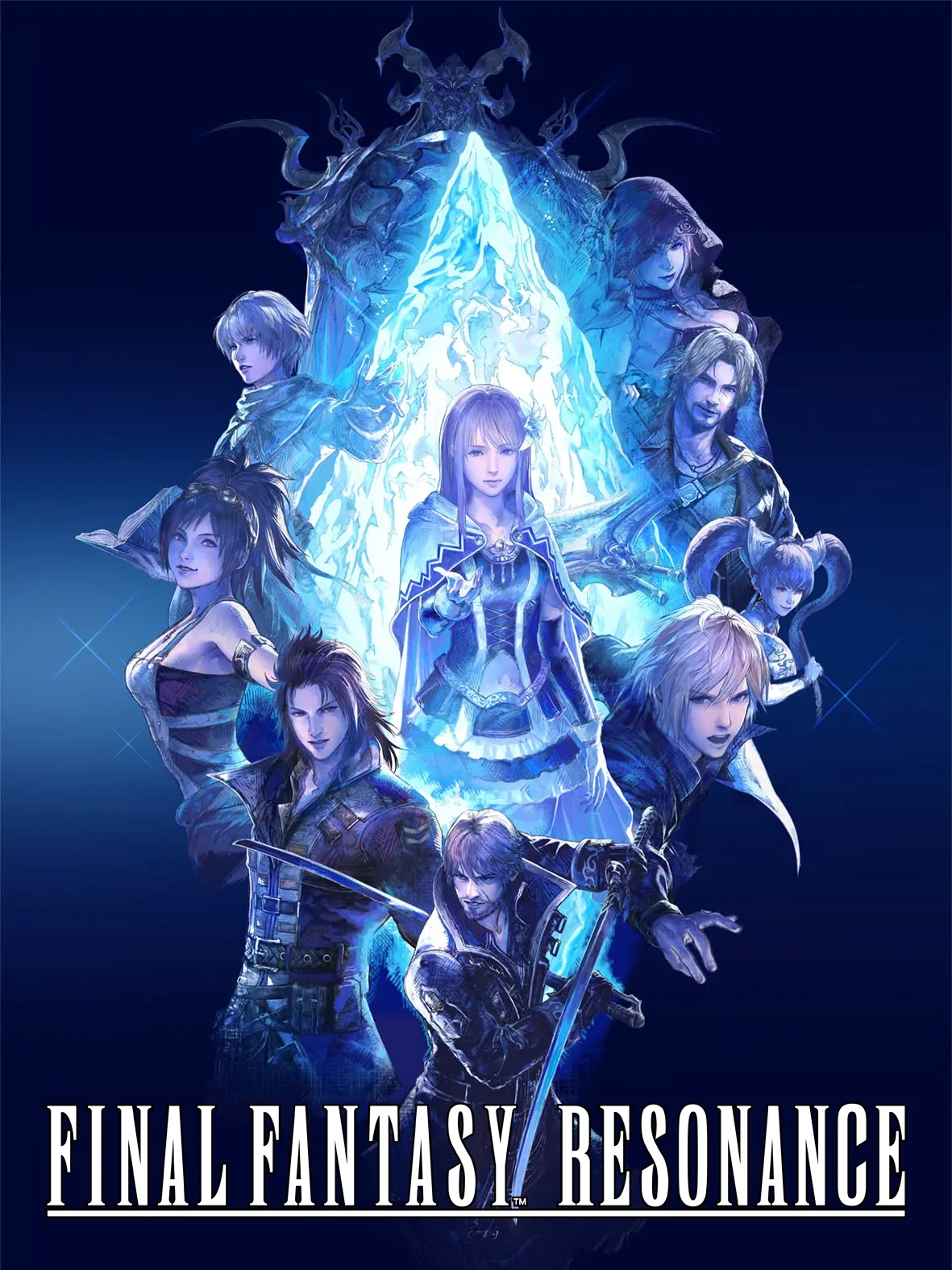 غلاف لعبة Final Fantasy Resonance — غلاف بديل 2