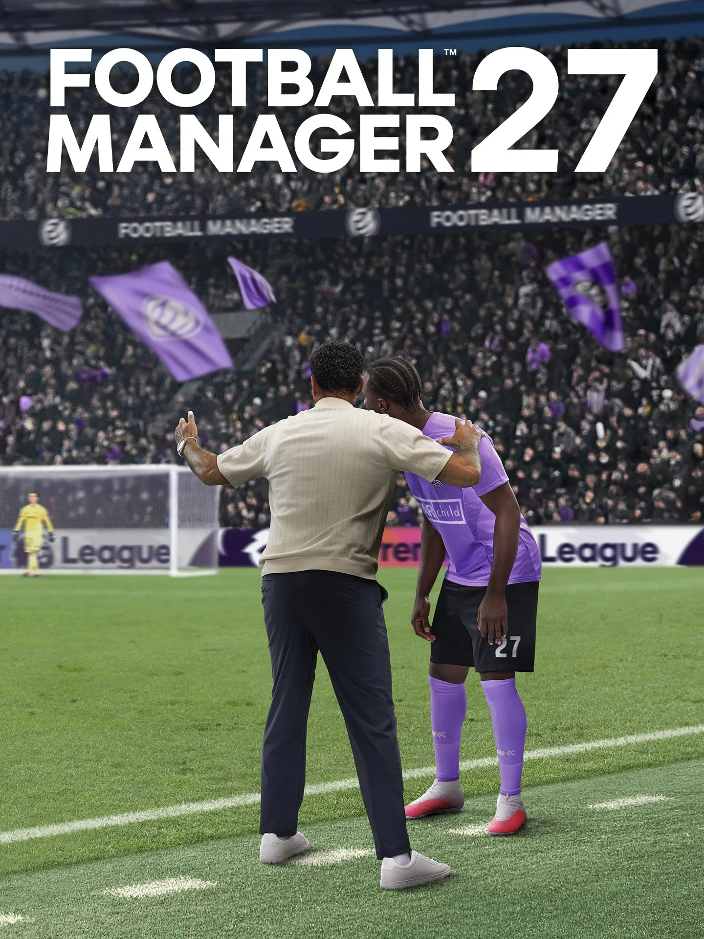 غلاف لعبة Football Manager 27