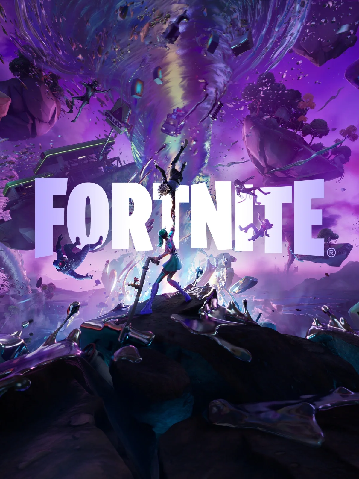 غلاف لعبة فورتنايت (Fortnite) — غلاف بديل 8