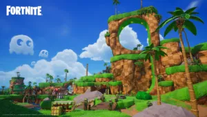 منطقة Green Hill Zone في فورتنايت