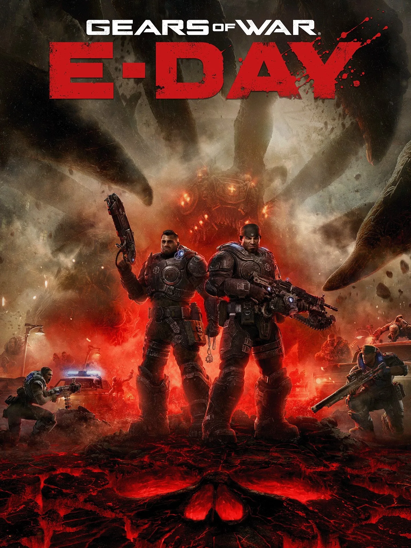 غلاف لعبة جيرز أوف وور: إي-داي (Gears of War: E-Day)