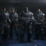 لقطة رسمية من لعبة Gears of War: E-Day