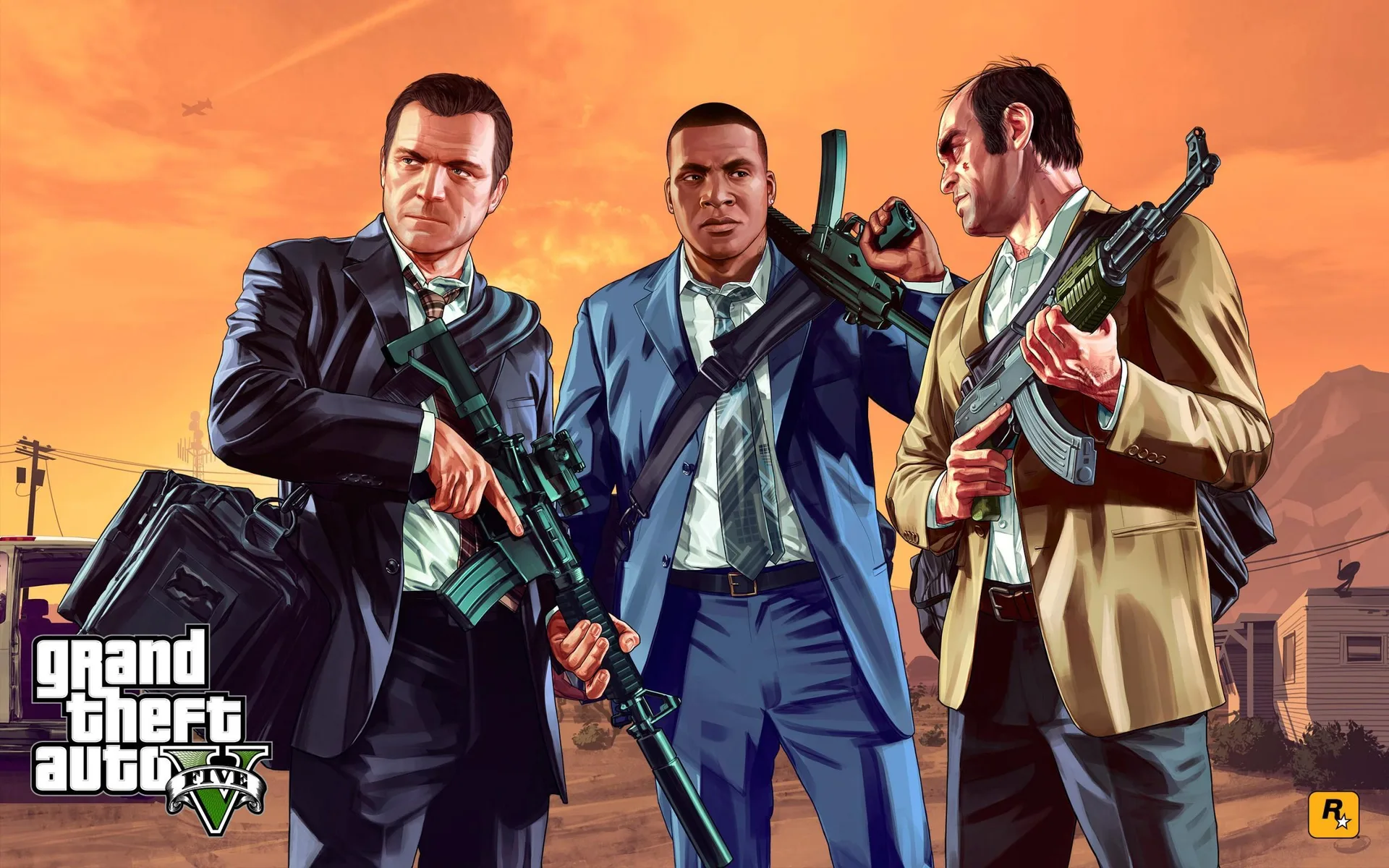 صورة من لعبة Grand Theft Auto V