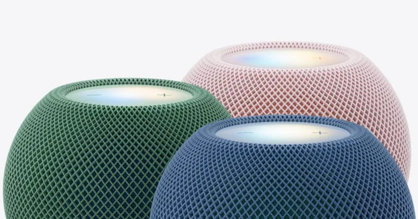 ألوان جهاز HomePod mini 2 من آبل