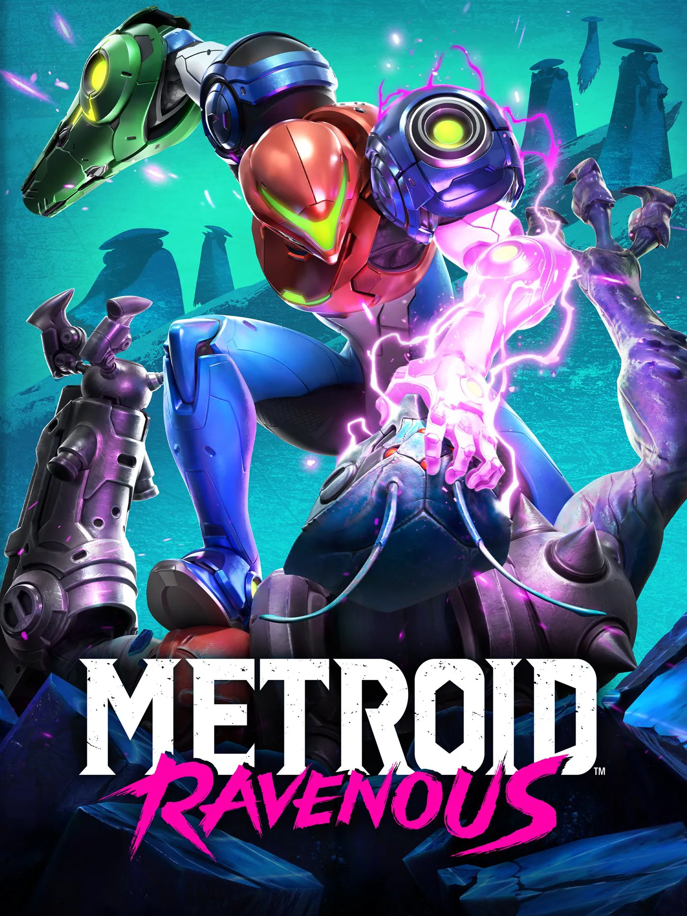 غلاف لعبة Metroid Ravenous