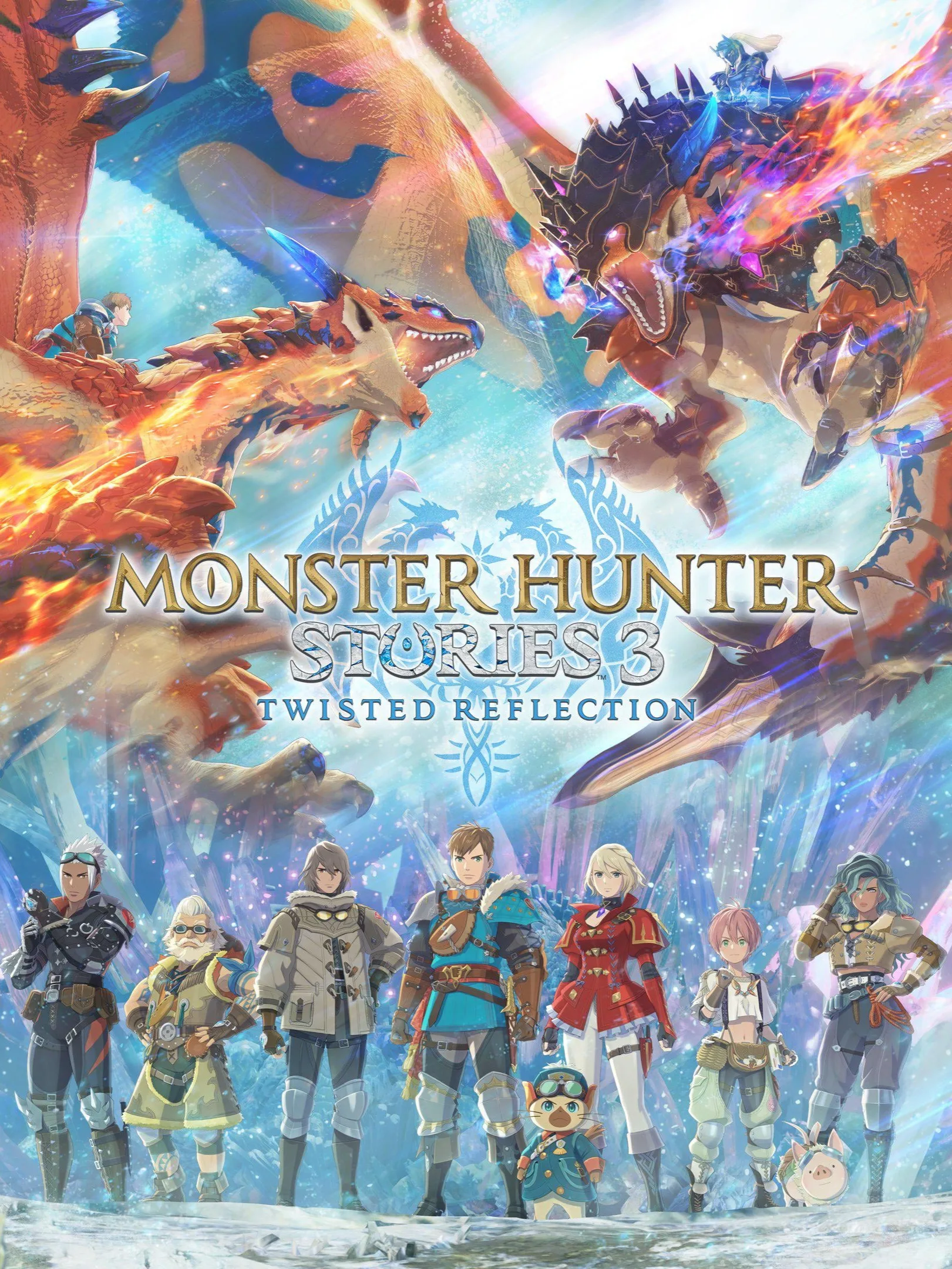 غلاف لعبة Monster Hunter Stories 3: Twisted Reflection