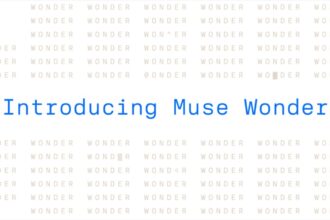 شعار الإعلان عن نماذج Muse Wonder من ميتا