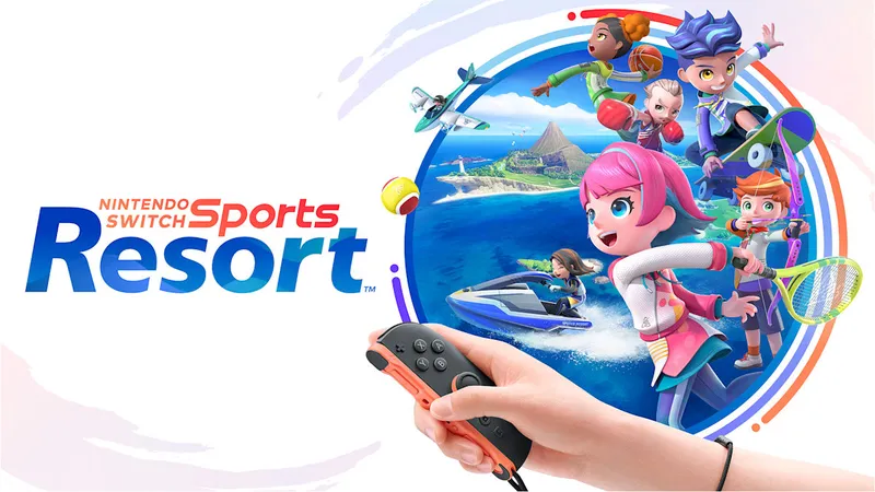 Nintendo Switch Sports Resort — صورة رسمية من Nintendo