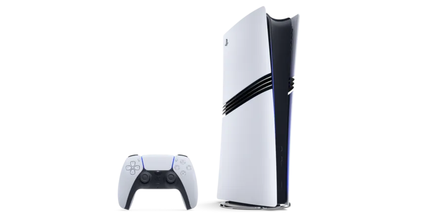 جهاز PS5 Pro مع ذراع DualSense