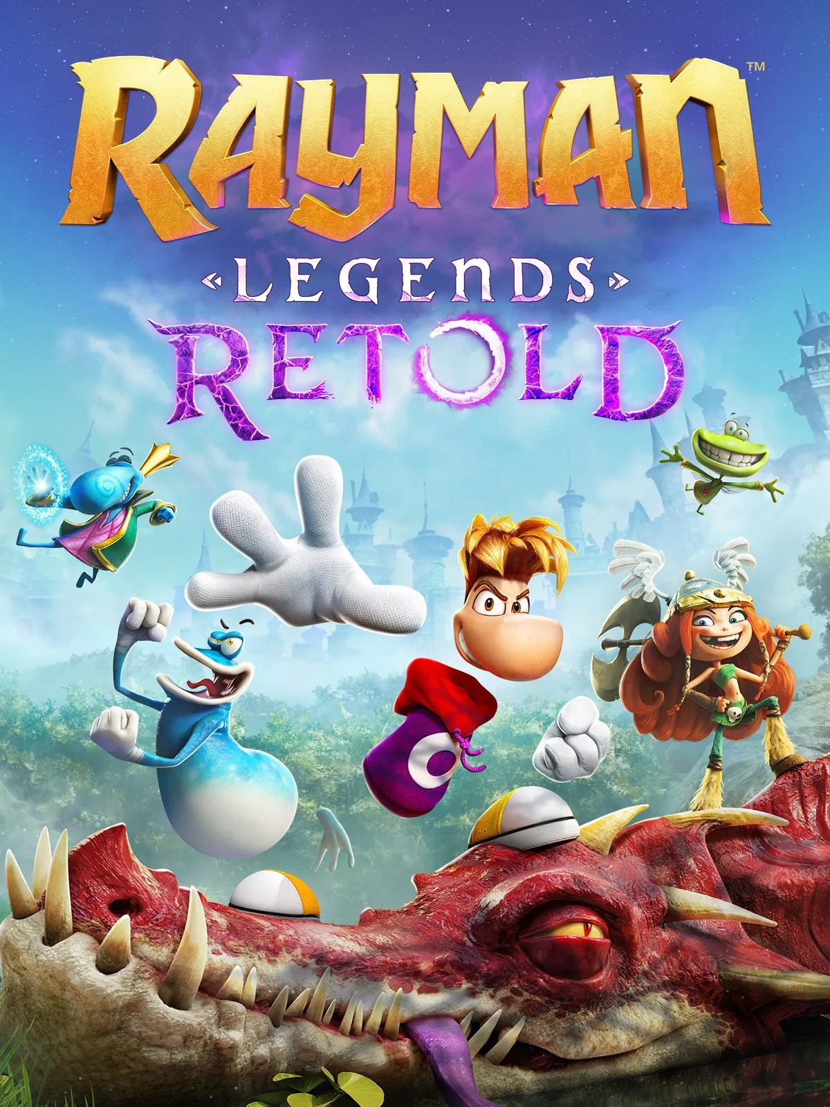 غلاف لعبة رايمان ليجندز ريتولد (Rayman Legends Retold)
