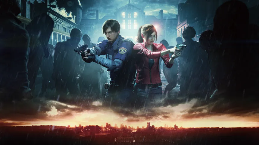 الصورة الرسمية للعبة Resident Evil 2