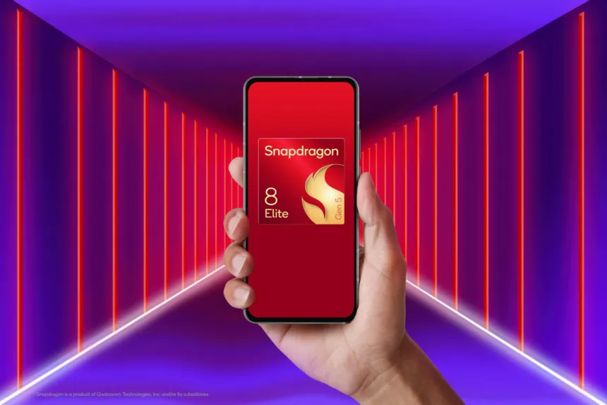 هاتف بمعالج Snapdragon 8 Elite Gen 5