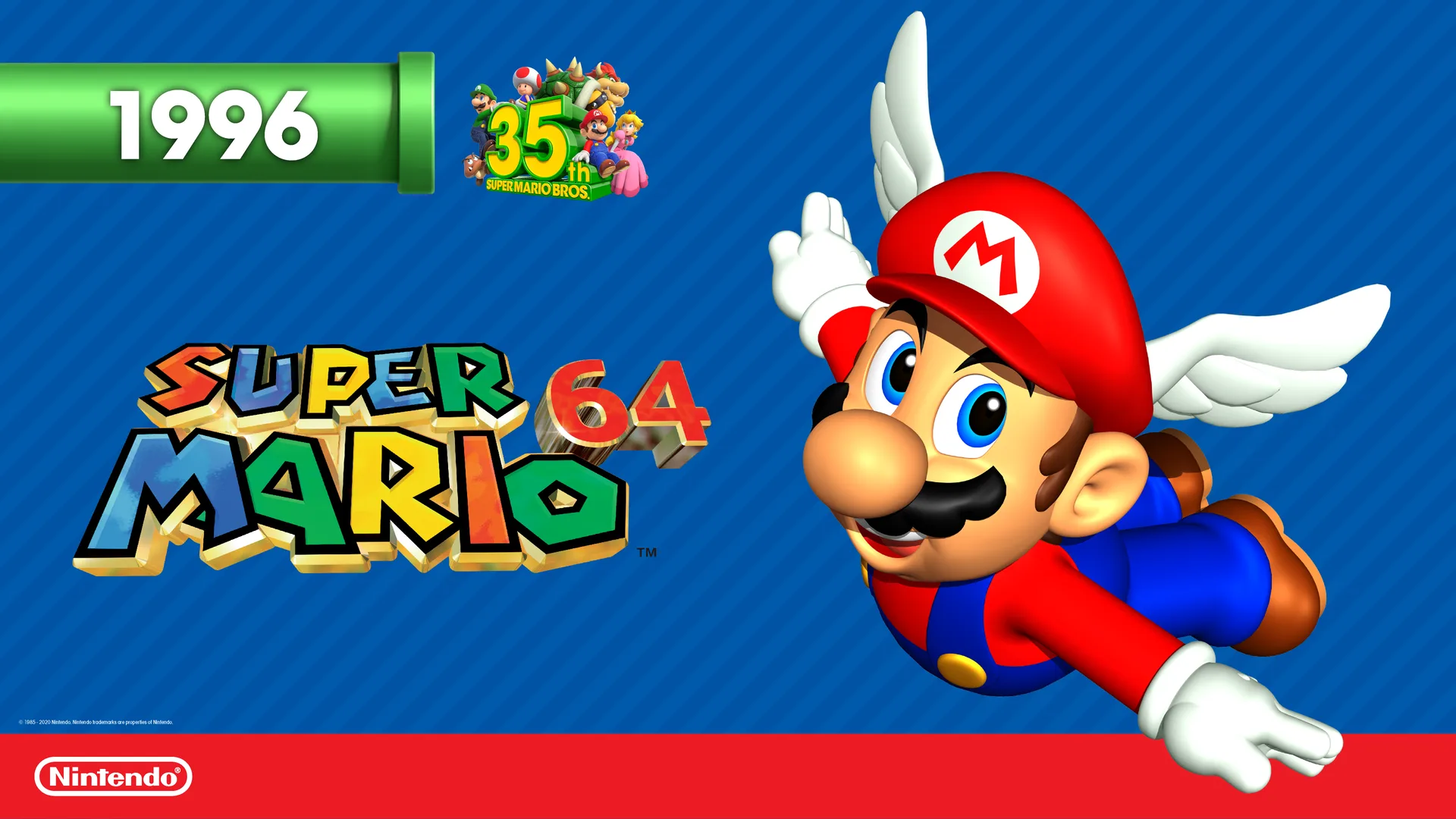 صورة من لعبة Super Mario 64
