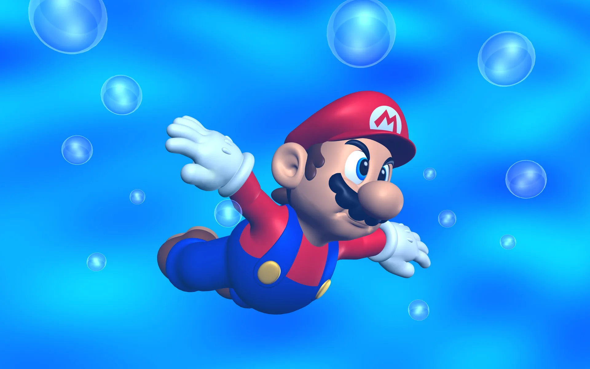 صورة من لعبة Super Mario 64