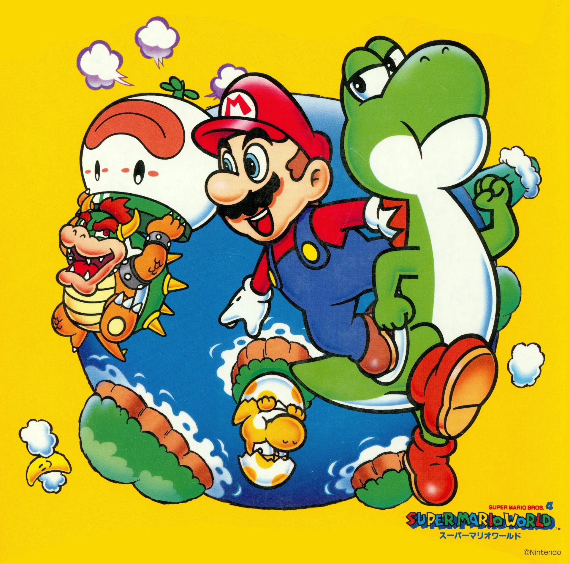 صورة من لعبة Super Mario World