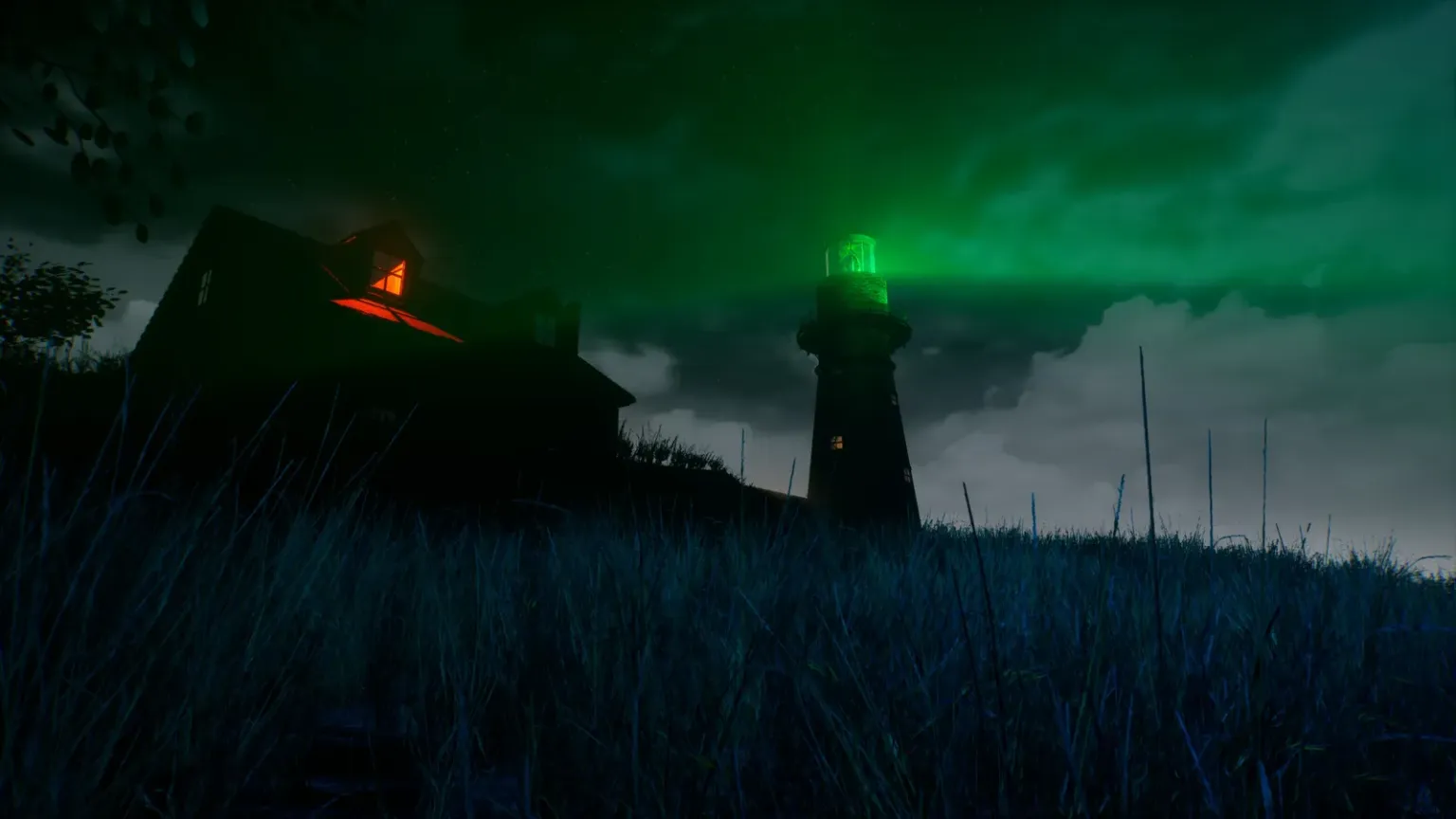 لعبة The Green Light مجانًا على itch.io