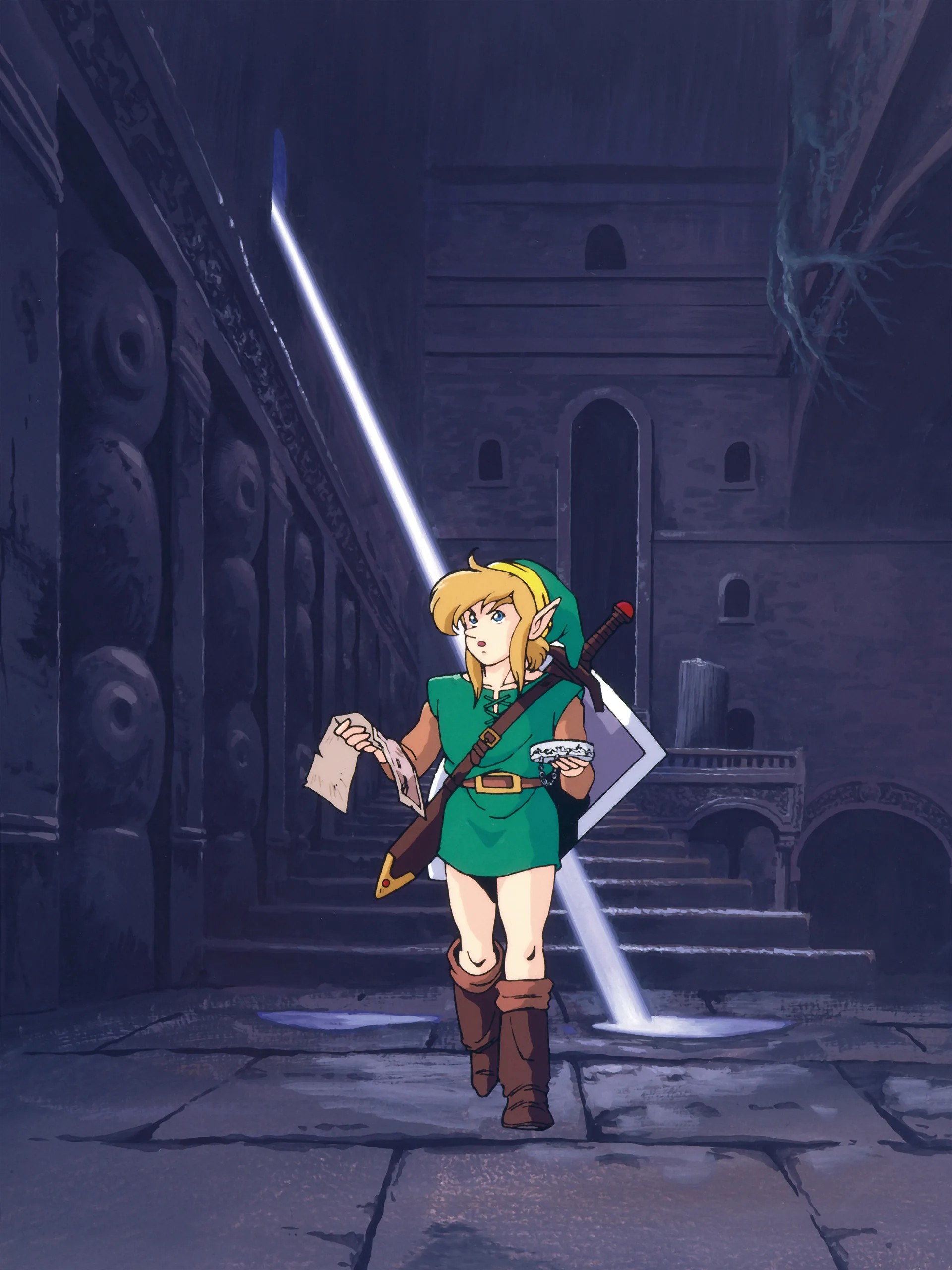 صورة من لعبة The Legend of Zelda: A Link to the Past