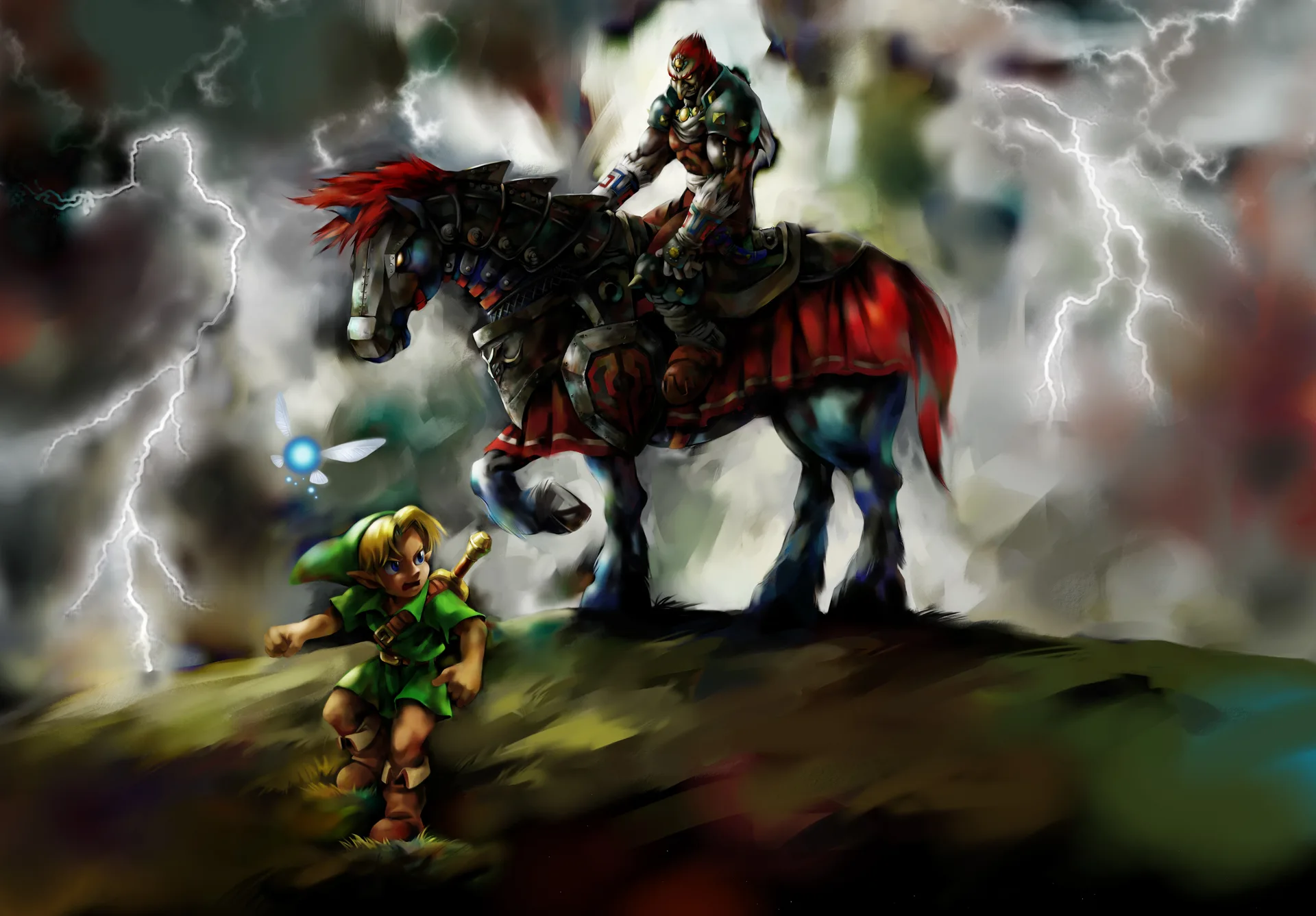 صورة من لعبة The Legend of Zelda: Ocarina of Time