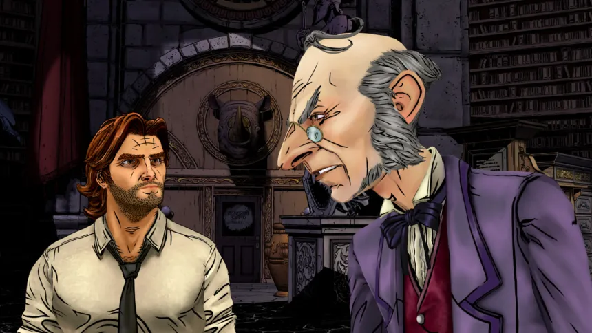 لقطة رسمية من لعبة The Wolf Among Us Remastered