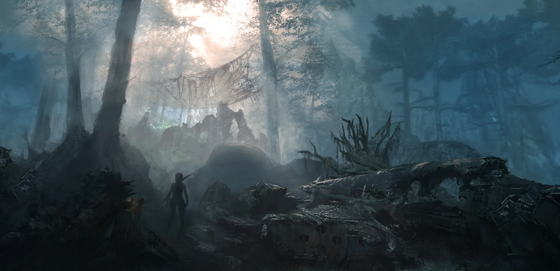 صورة من لعبة Tomb Raider