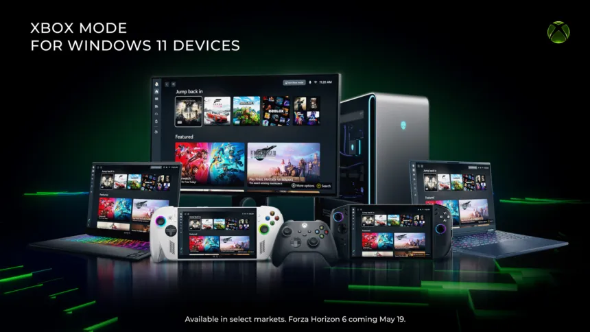 وضع Xbox على أجهزة ويندوز 11