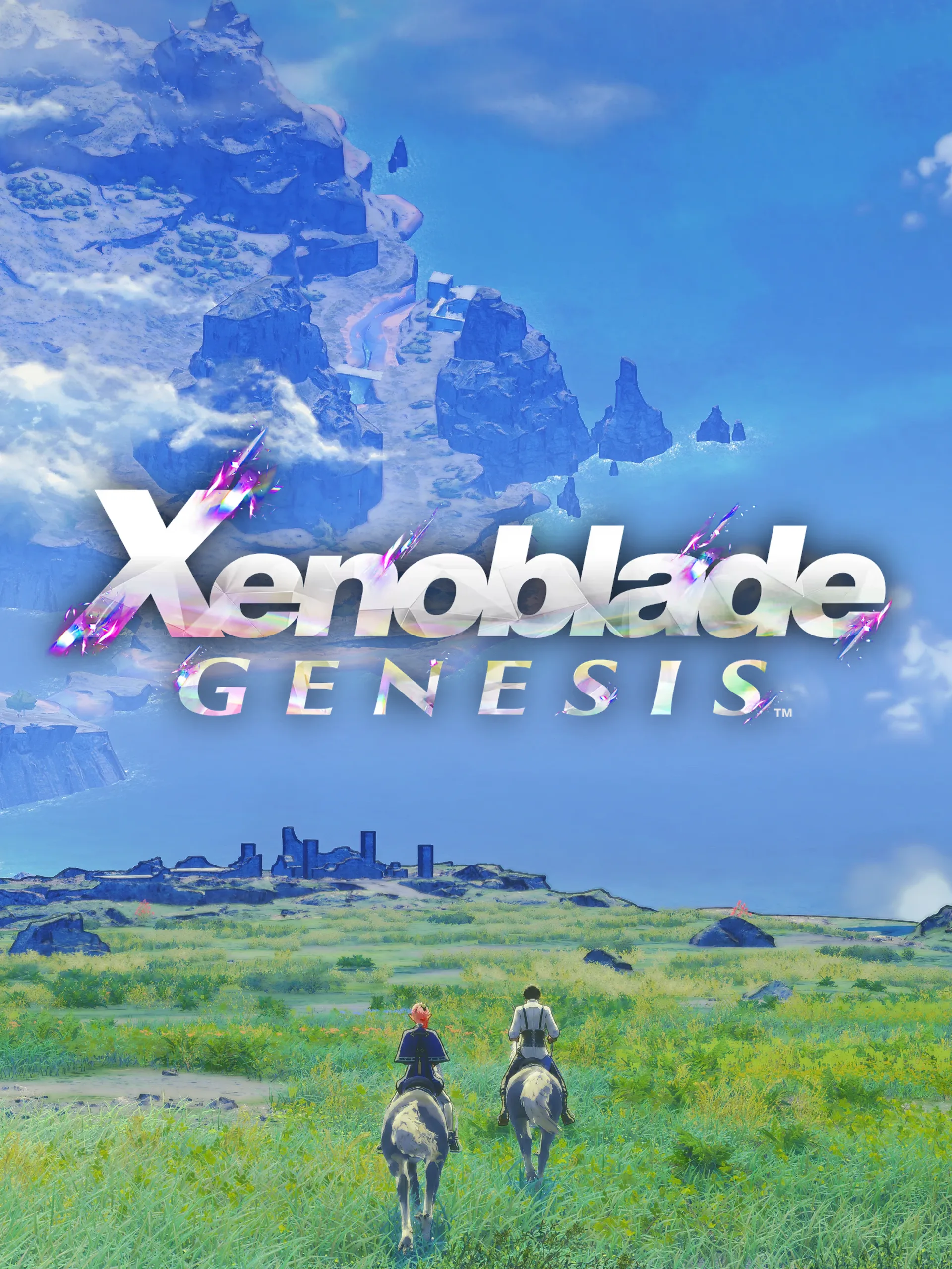 غلاف لعبة Xenoblade Genesis
